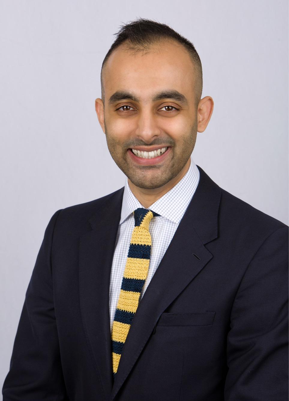 Portrait of Mohammad H. Zaidi, DO, founder of Zaidi Spine